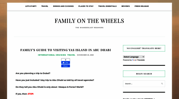 familyonthewheels.com