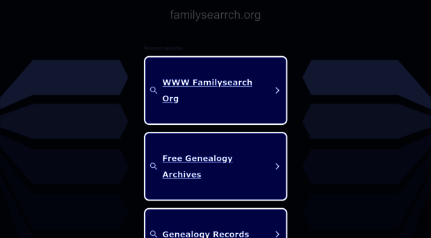 familysearrch.org