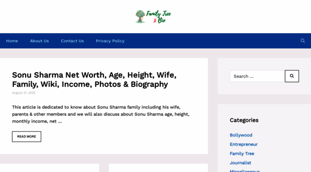 familytreebio.com