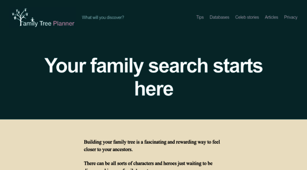 familytreeplanner.com