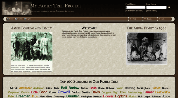 familytreeproject.org