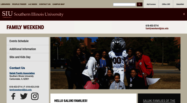 familyweekend.siu.edu