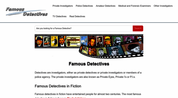 famous-detectives.com