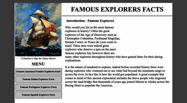 famous-explorers-facts.com