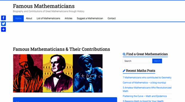 famous-mathematicians.com