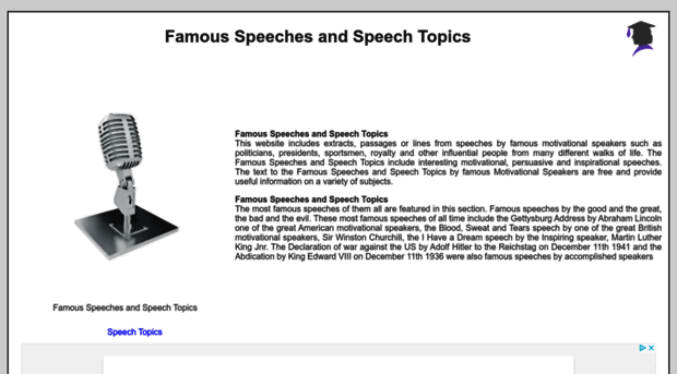 famous-speeches-and-speech-topics.info