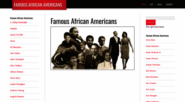 famousafricanamericans.org