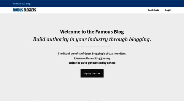 famousbloggers.net