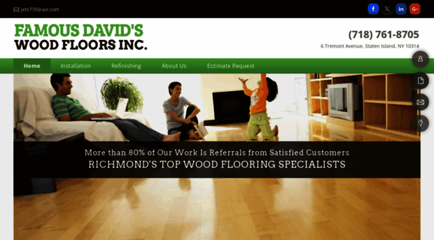 famousdavidswoodfloors.com