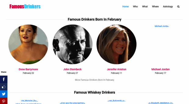 famousdrinkers.com