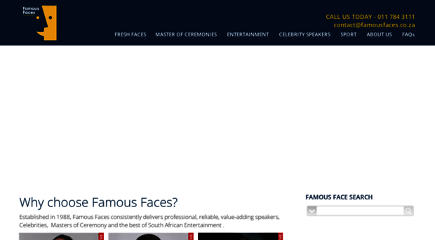 famousfaces.co.za