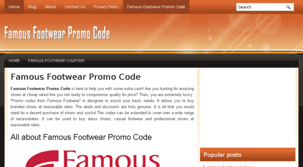 famousfootwearpromocode.net