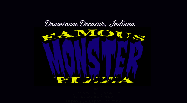 famousmonsterpizza.com