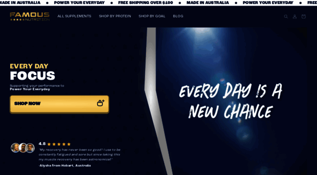 famousnutrition.com