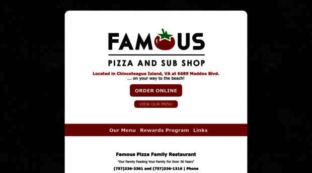 famouspizzaci.com