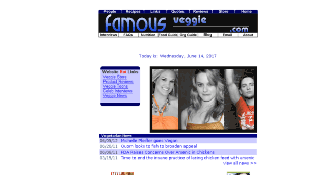 famousveggie.com