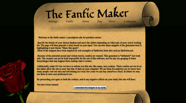 fanficmaker.com