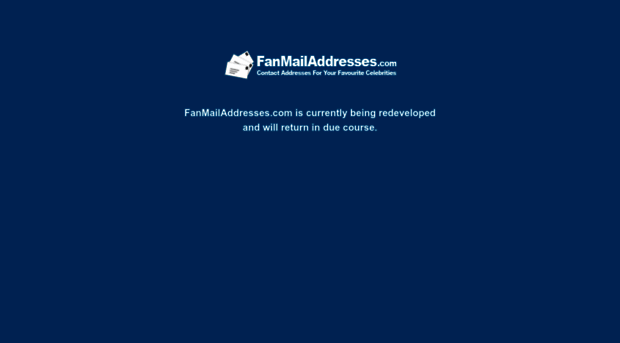 fanmailaddresses.com