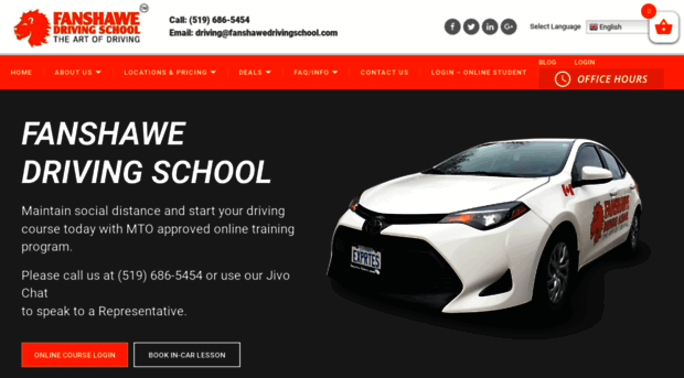 fanshawedrivingschool.com