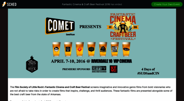 fantasticcinemacraftbeerfes2016.sched.org