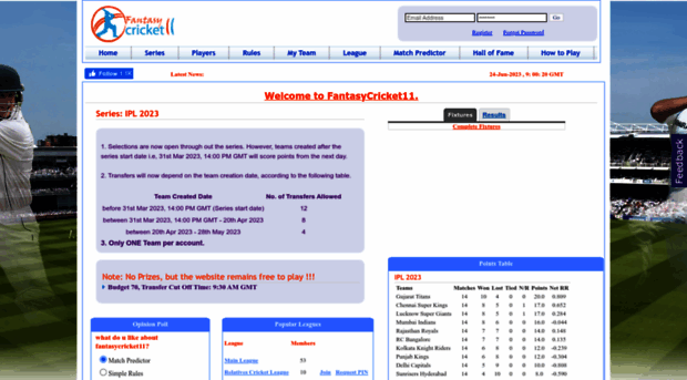fantasycricket11.com