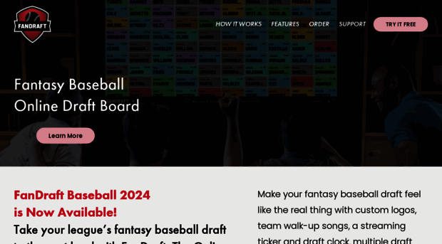 fantasydraftboard.com