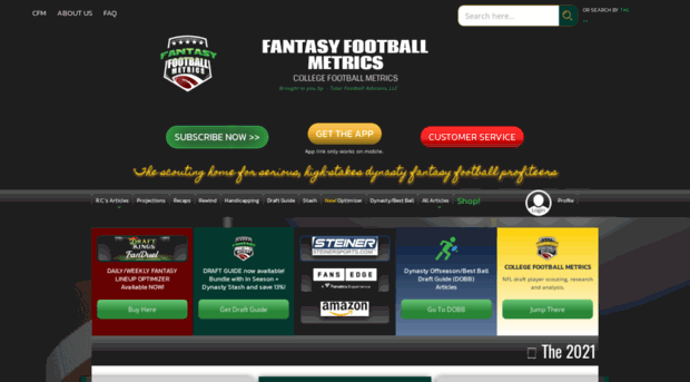 fantasyfootballmetrics.com