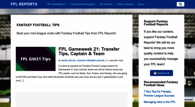 fantasyfootballreports.com