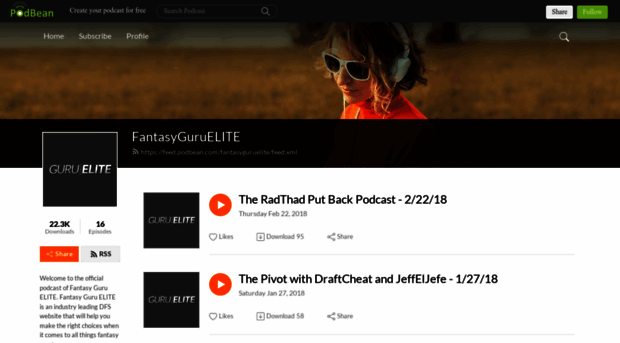 fantasyguruelite.podbean.com