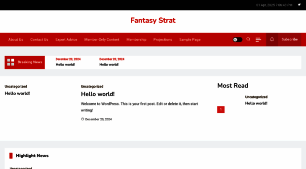 fantasystrat.com