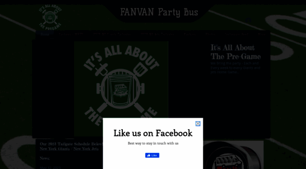 fanvanpartybus.com