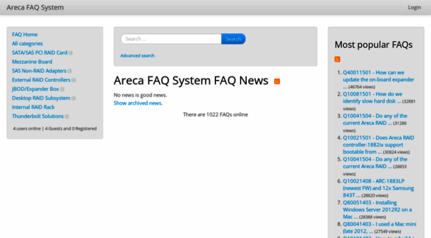 faq.areca.com.tw