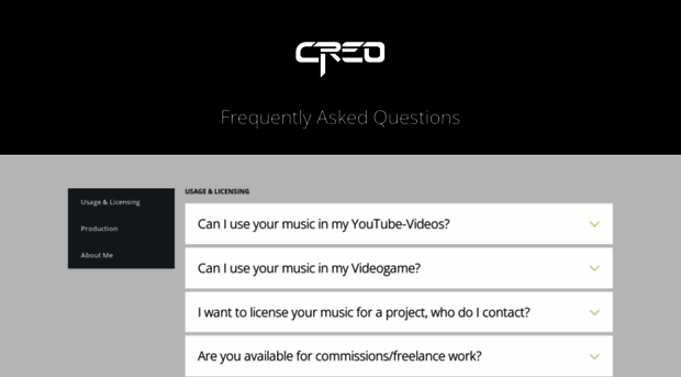 faq.creo-music.com