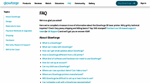 faq.glowforge.com