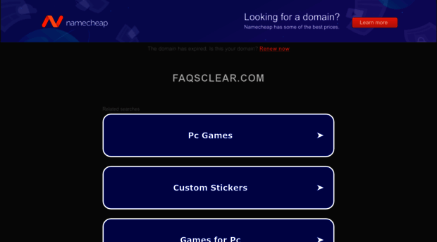 faqsclear.com