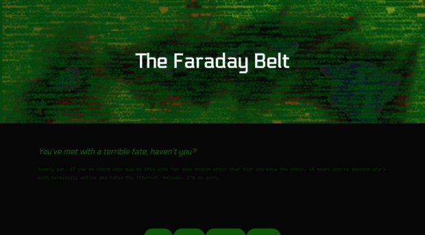 faradaybelt.net