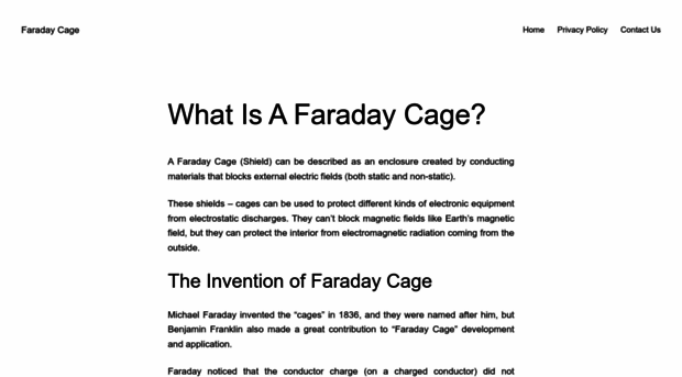 faradaycage.org