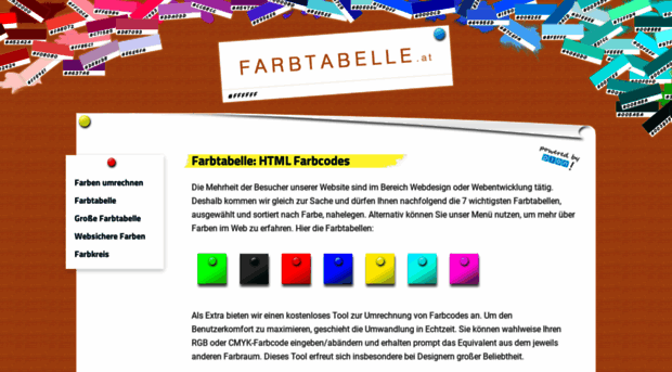 farbtabelle.at