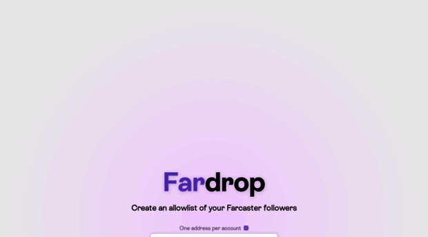 fardrop.xyz