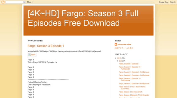 fargo-season3fullepisodesfreedownload.blogspot.com