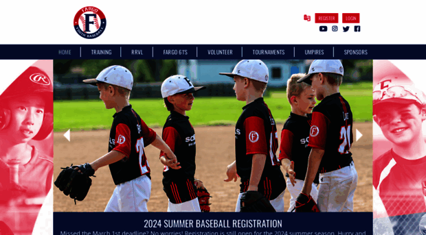 fargoyouthbaseball.com