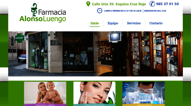 farmaciaalonsoluengo.es