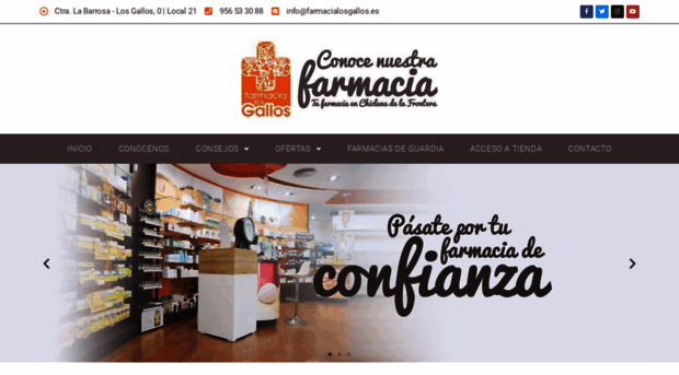 farmacialosgallos.es