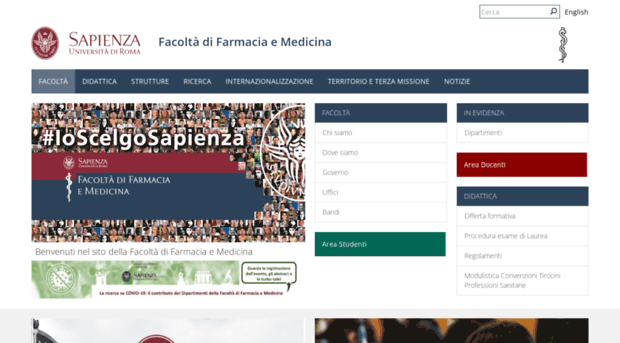 farmaciamedicina.uniroma1.it