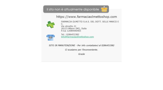 farmaciaolmettoshop.com