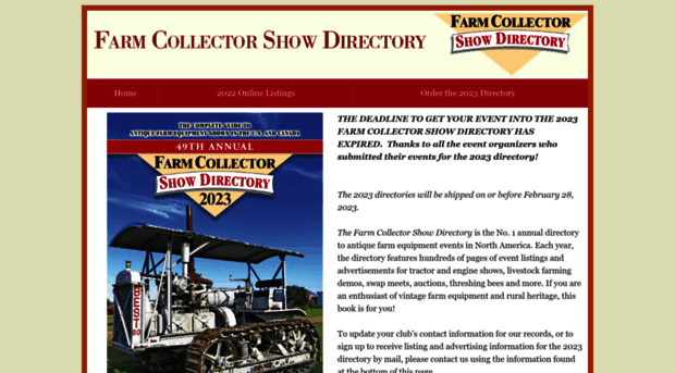 farmcollectorshowdirectory.com