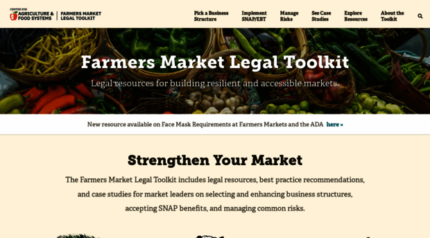 farmersmarketlegaltoolkit.org