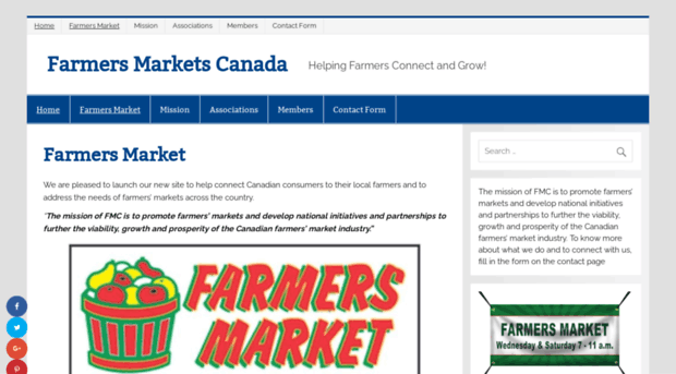 farmersmarketscanada.ca