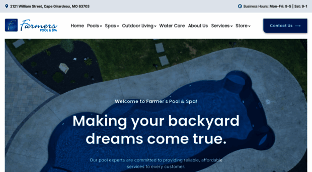 farmerspoolandspa.com