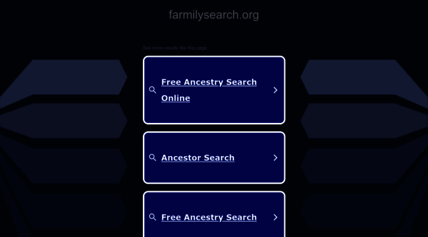 farmilysearch.org